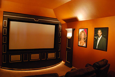 Custom Home theater systems installed Dallas Frisco Plano Allen McKinney TX Texas